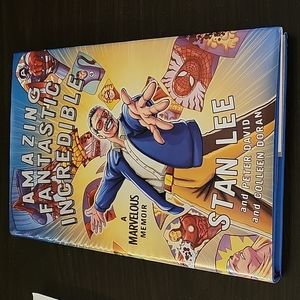 Amazing Fantastic Incredible Stan Lee A Marvelous Memoir Hardback Book New